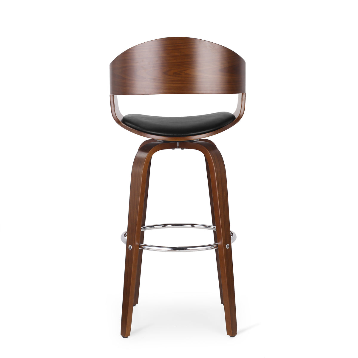 Mixon Mid-Century Modern 30" Barstool in Walnut