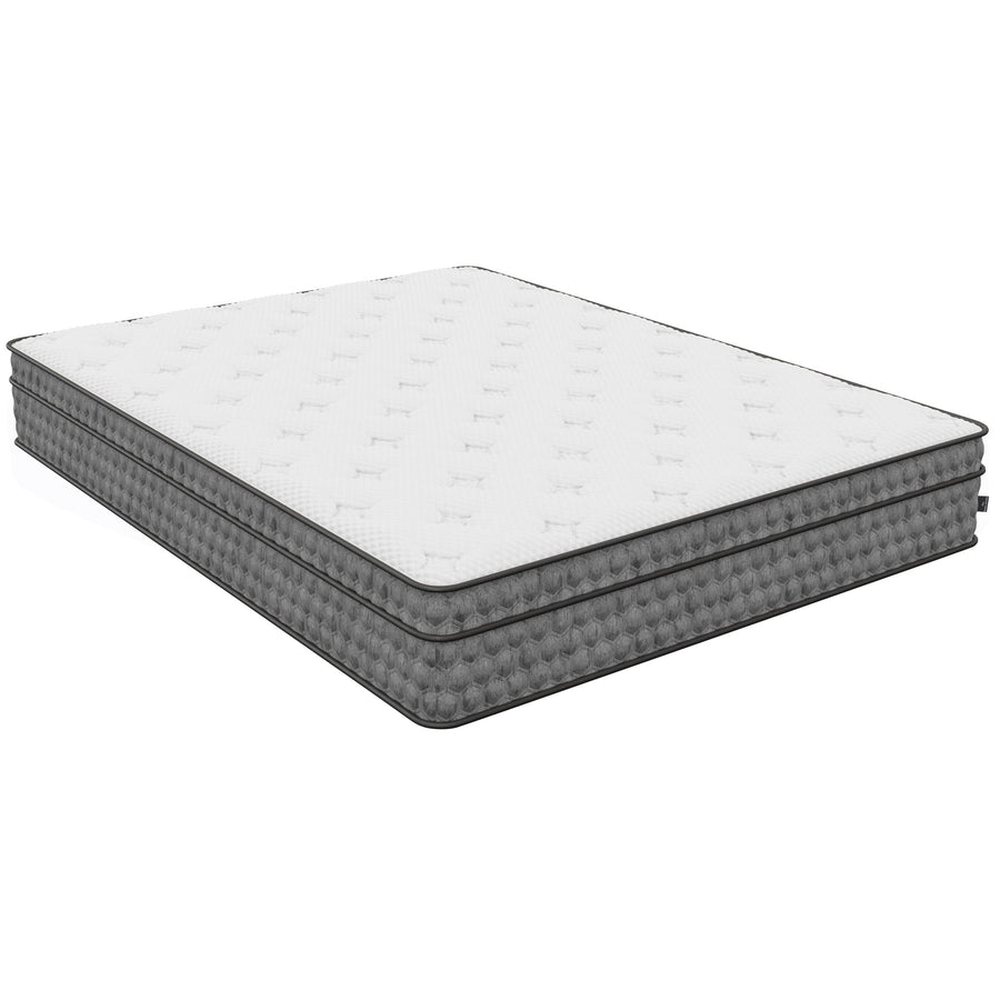 Zen Cool Gel Hybrid Euro-Top 11" Medium Feel, Queen