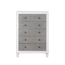 Katia Rustic Gray & Weathered White Finish Chest
