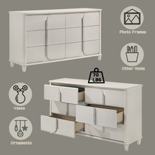 Laveda Pearl White Finish Dresser