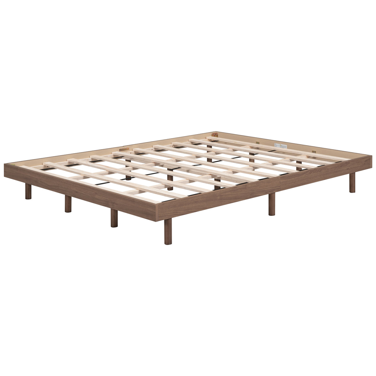 Laken Modern Queen Floating Platform Bed