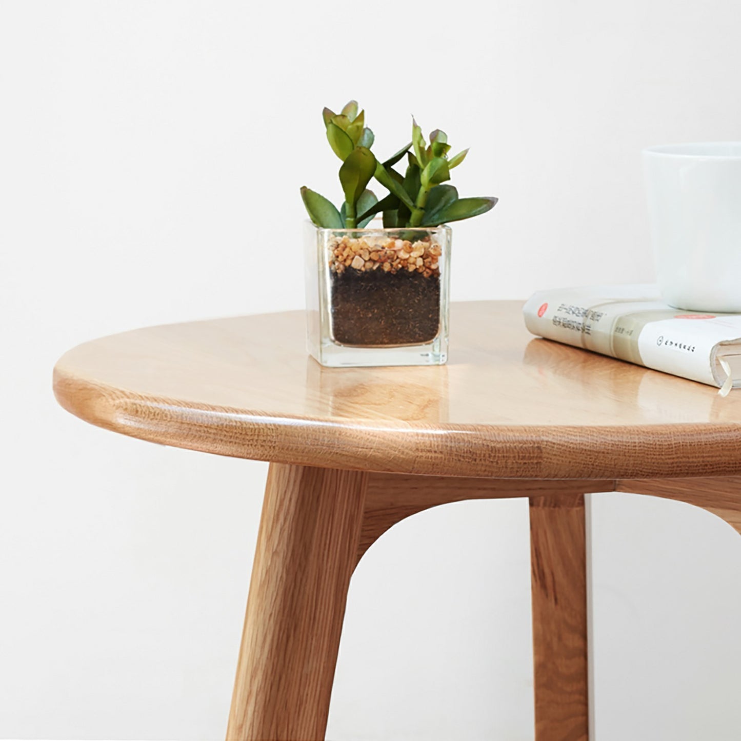 Yeswood Solid Wood End Table