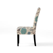 Faron Modern Upholstered Side Chairs (Set of 2) White