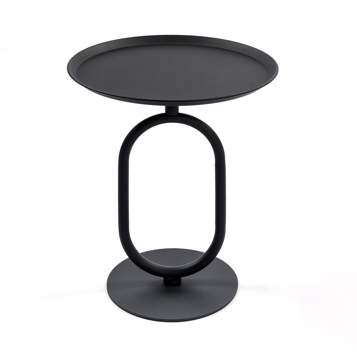Lantern-shaped Metal End Table