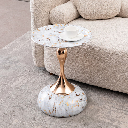 Ashlynn Modern Mermaid Tail Accent Side Table