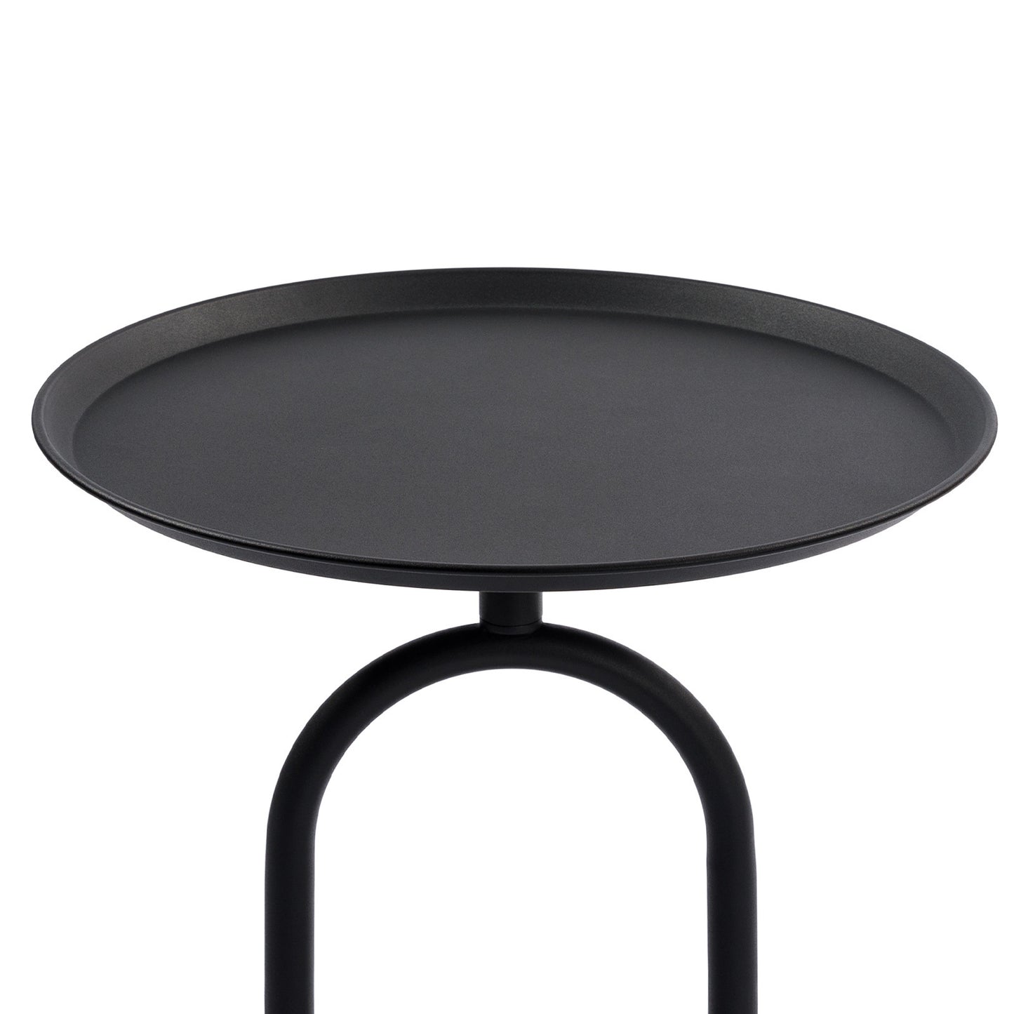 Lantern-shaped Metal End Table