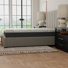 Parker 12" Copper Gel Cooling Memory Foam Mattress with Edge Support and Air Grid Base, King