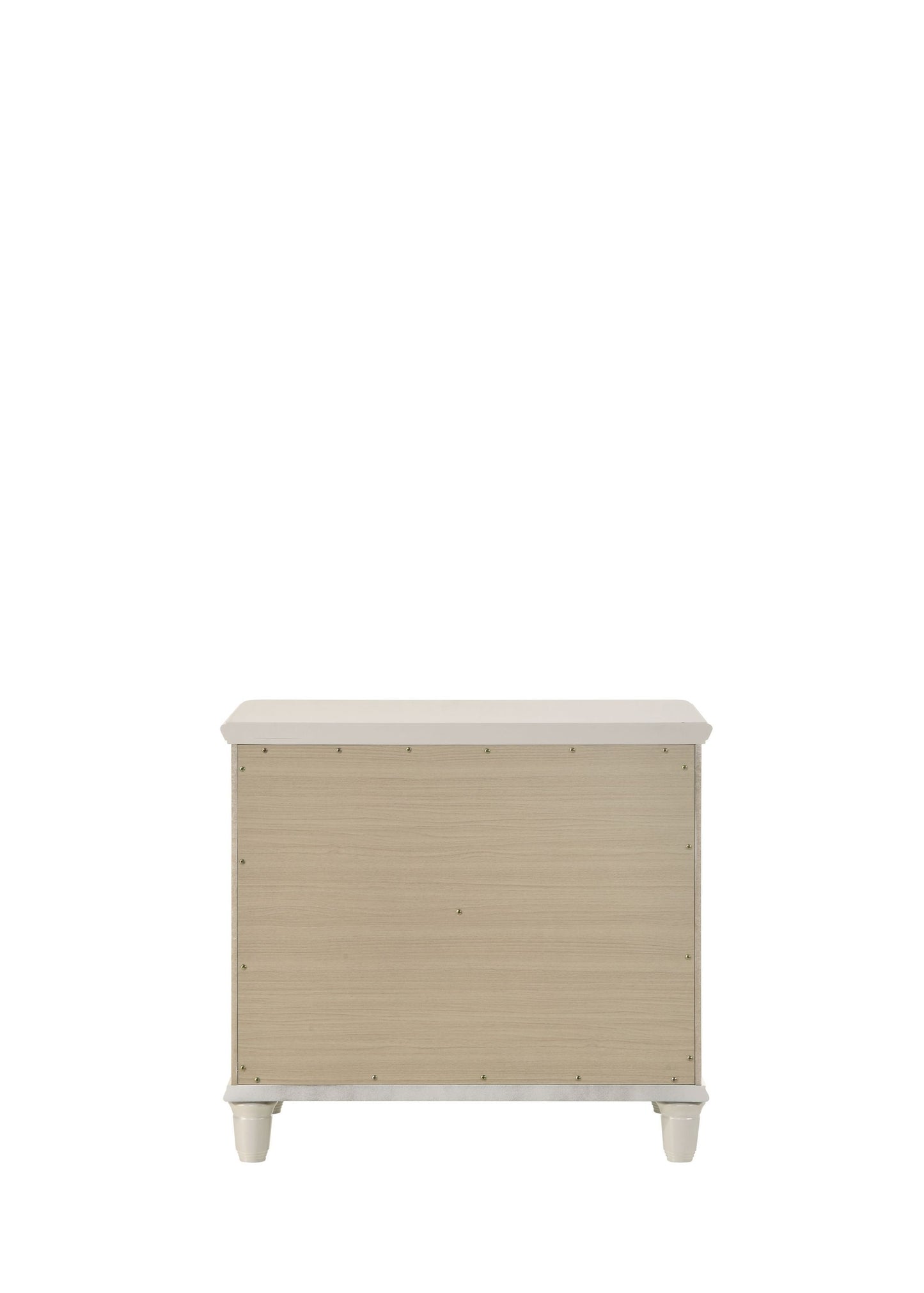 Laveda Pearl White Finish Nightstand