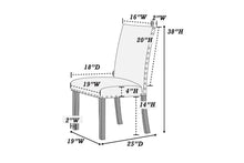 Beatty Modern Gray Dining Side Chairs (Set of 2)
