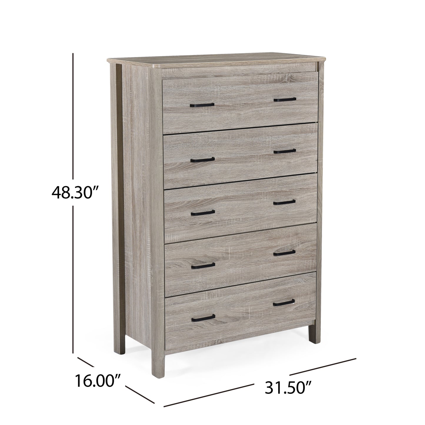 Dorothea Contemporary 5-Drawer Chest