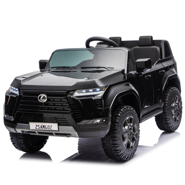 Adventure 24V Kids Ride-On Car –  Black
