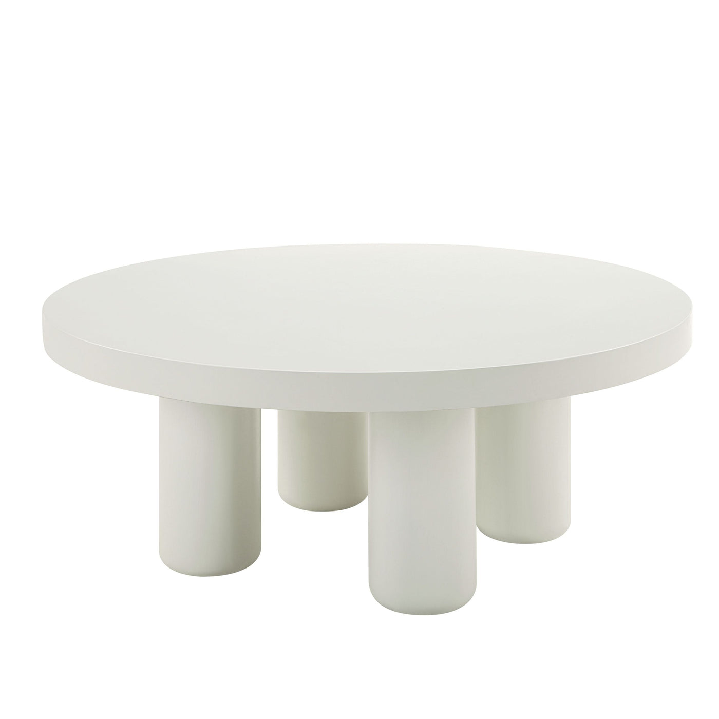 Loanna Modern White Finish Coffee Table