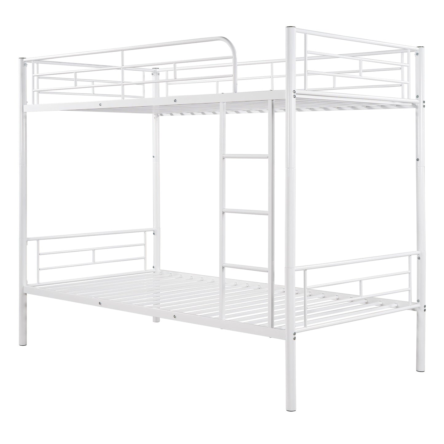 Henley Twin Over Twin Metal Bunk Bed, White