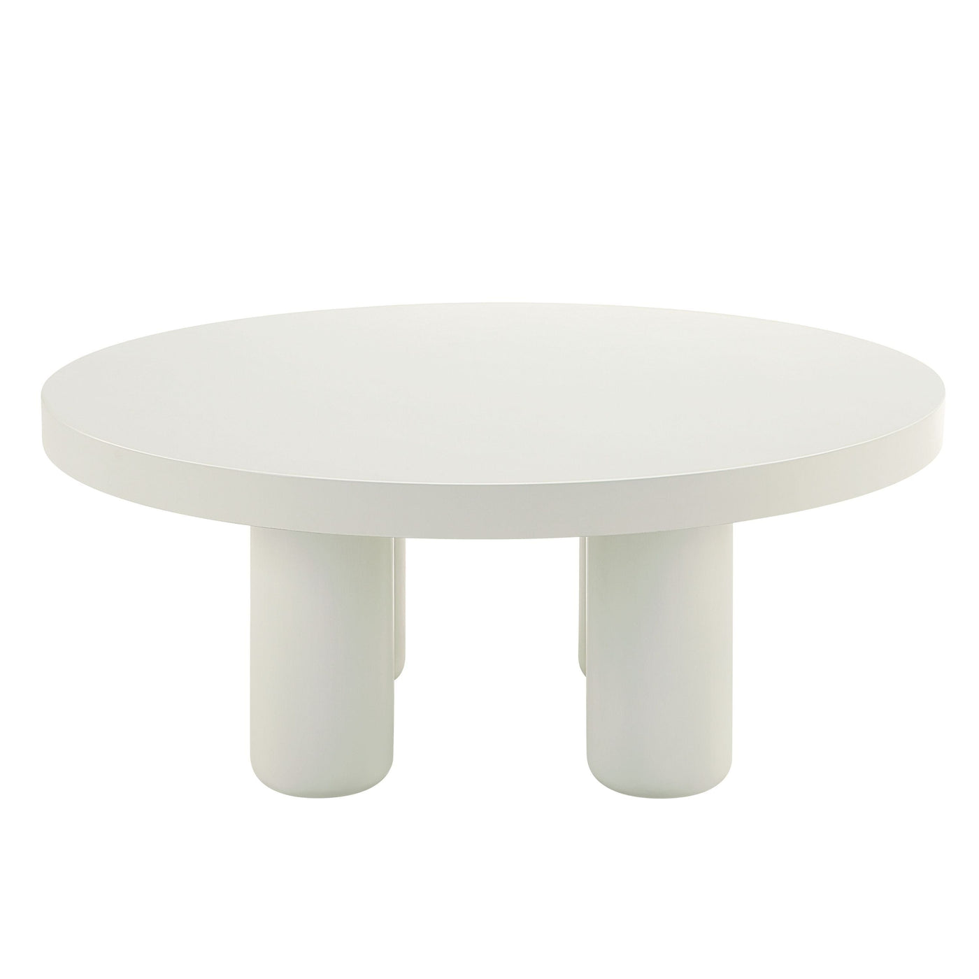 Loanna Modern White Finish Coffee Table