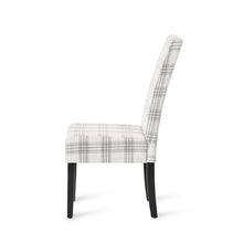 Faron Modern Upholstered Side Chairs (Set of 2) Gray