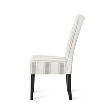 Faron Modern Upholstered Side Chairs (Set of 2) Gray