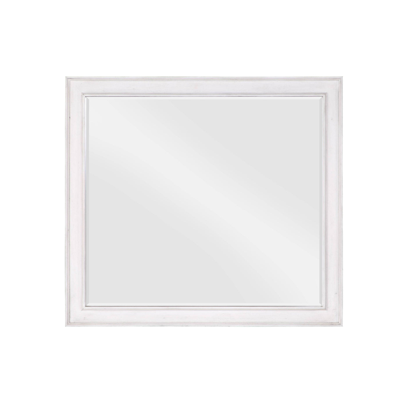 Katia Weathered White Finish Mirror