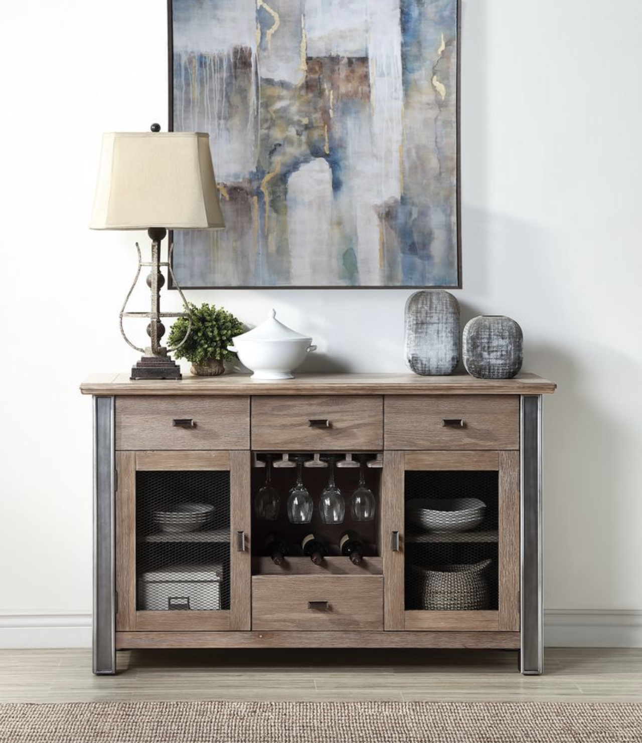 Nathaniel Maple Finish Server