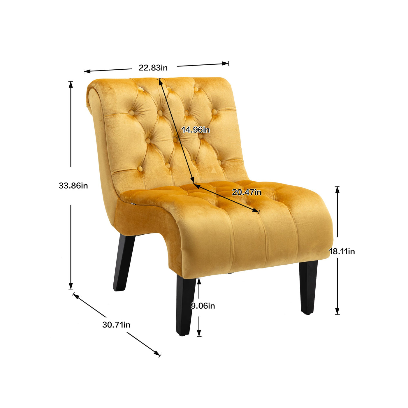 COOLMORE Accent Living Room Chair / Leisure Chair