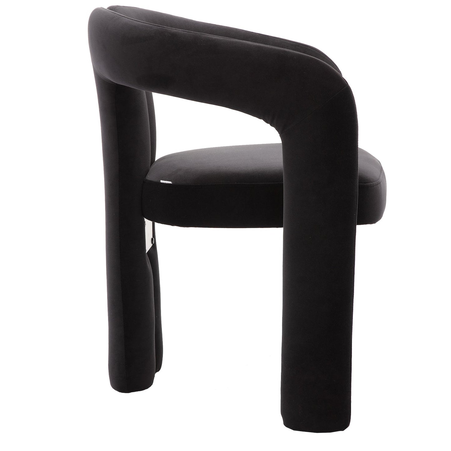Coolmore Modern Velvet Dining Chair Set of 2 - Black