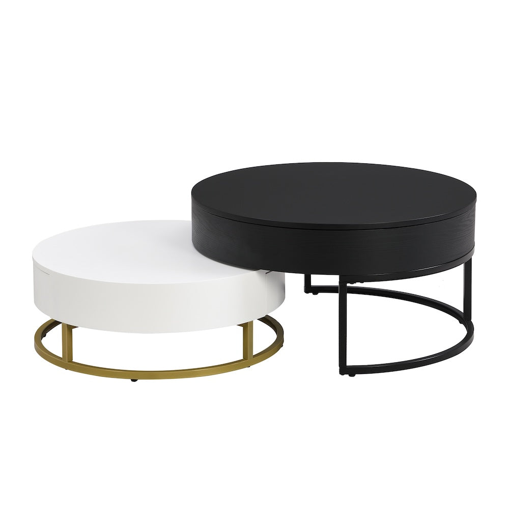 Nesnesis Modern Nesting Coffee Table