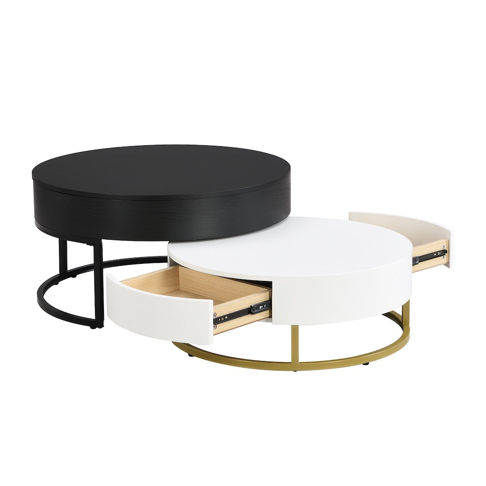 Nesnesis Modern Nesting Coffee Table