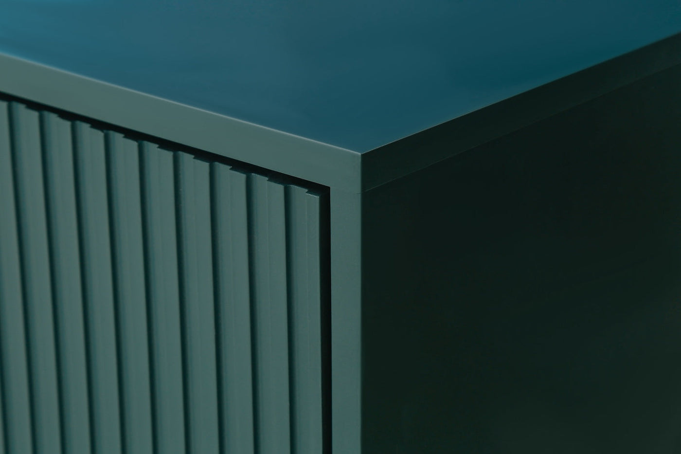 Zrun 4-Door Wooden Cabinet - Green