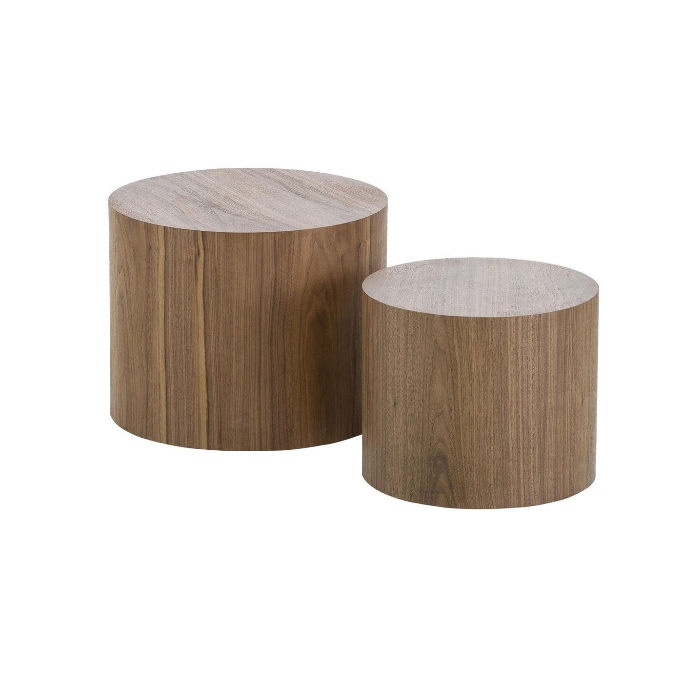 Mid-Century Modern Nesting Tables in Walnut