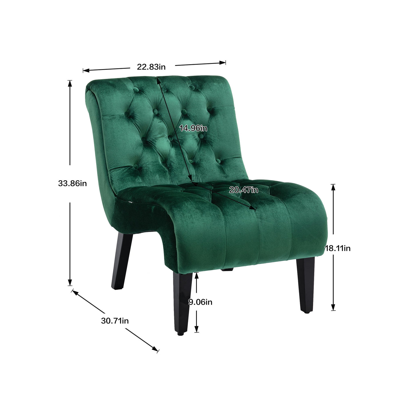 COOLMORE Accent Living Room Chair / Leisure Chair