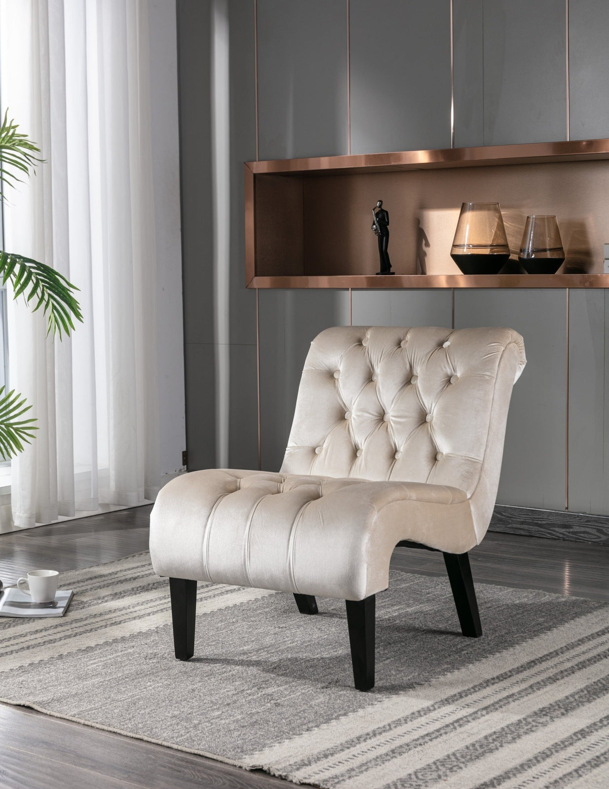 COOLMORE Accent Living Room Chair / Leisure Chair