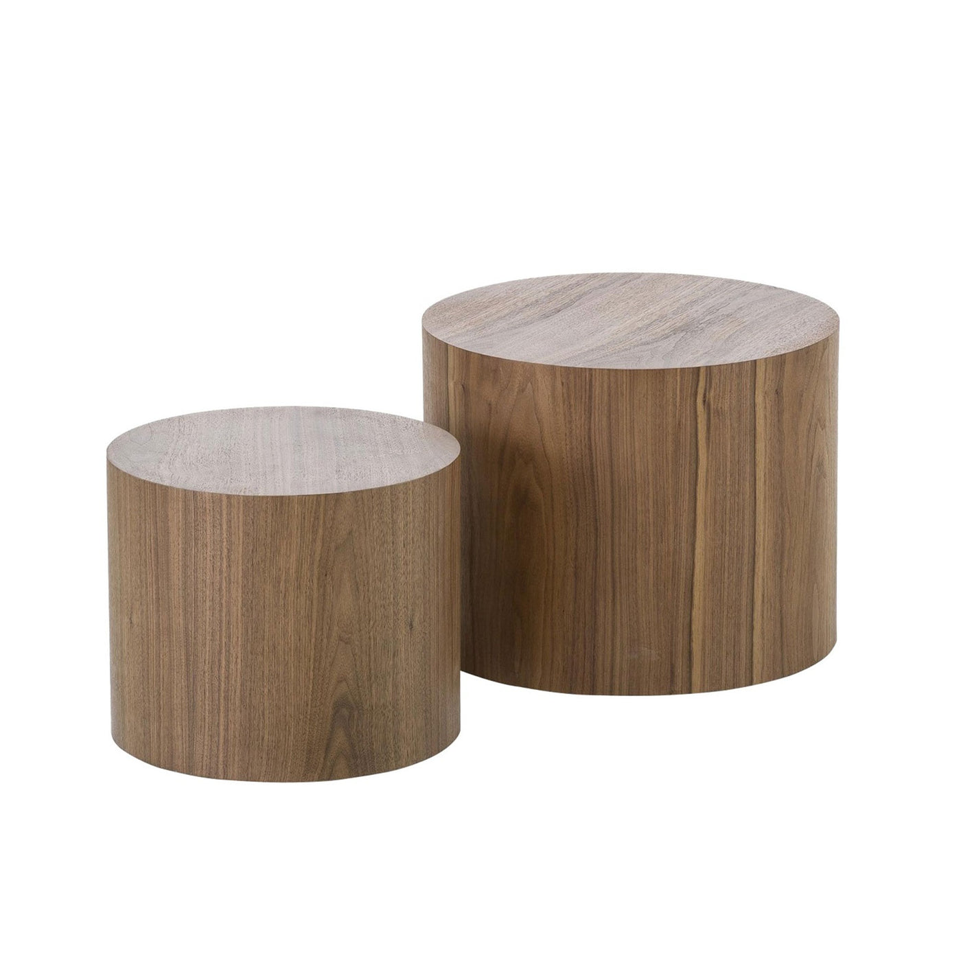 Mid-Century Modern Nesting Tables in Walnut