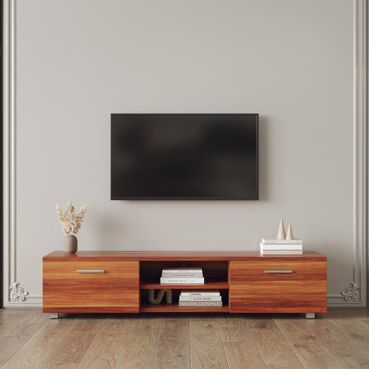 Justone 70" TV Console in Walnut