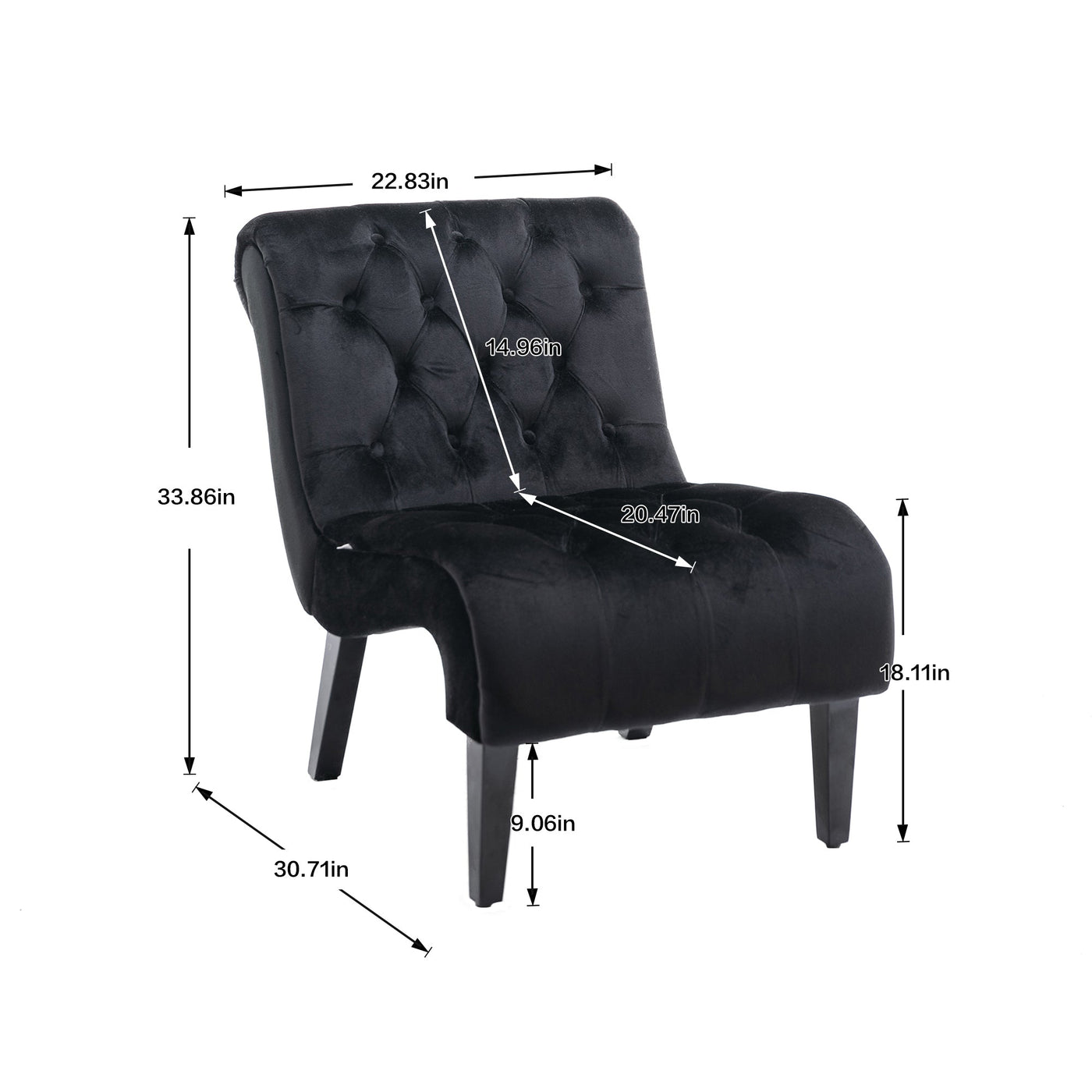 COOLMORE Accent Living Room Chair / Leisure Chair