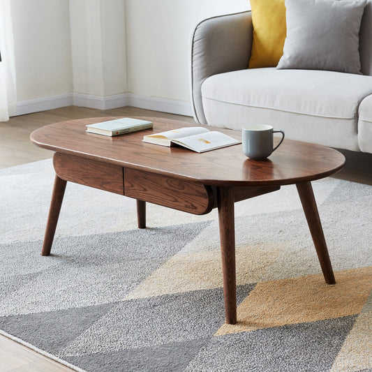 Solid Oak Capsule Coffee Table in Natural Finish